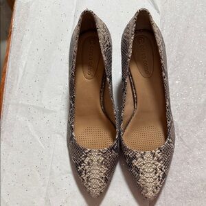 Corso Como Snakeskin Heels